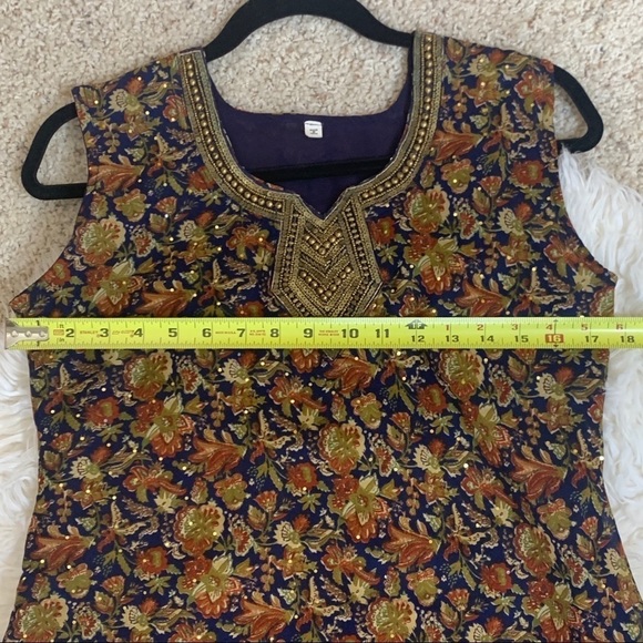 [sari style] Midi Sparkle Dress - Picture 5 of 7